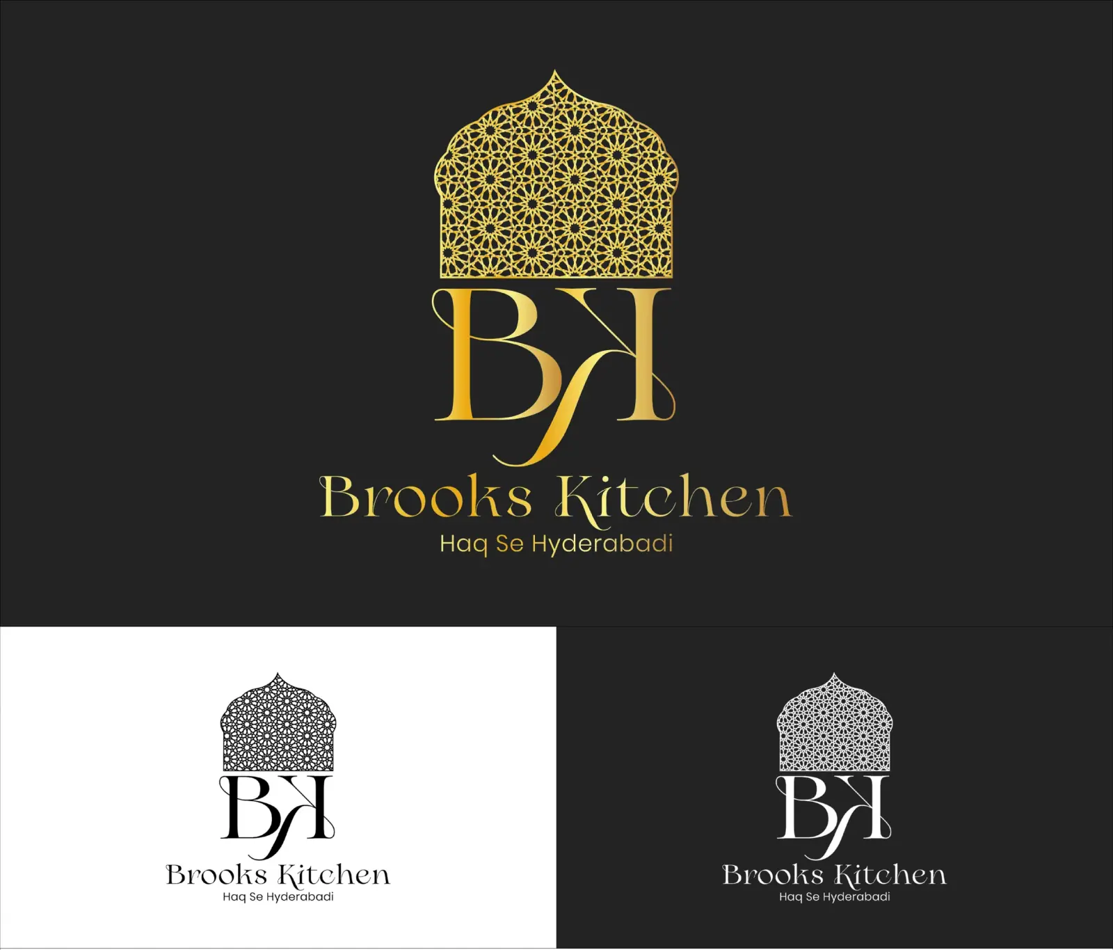 Brooks Kitchen — Logo Designing, Brochure Design by Aditya Jain