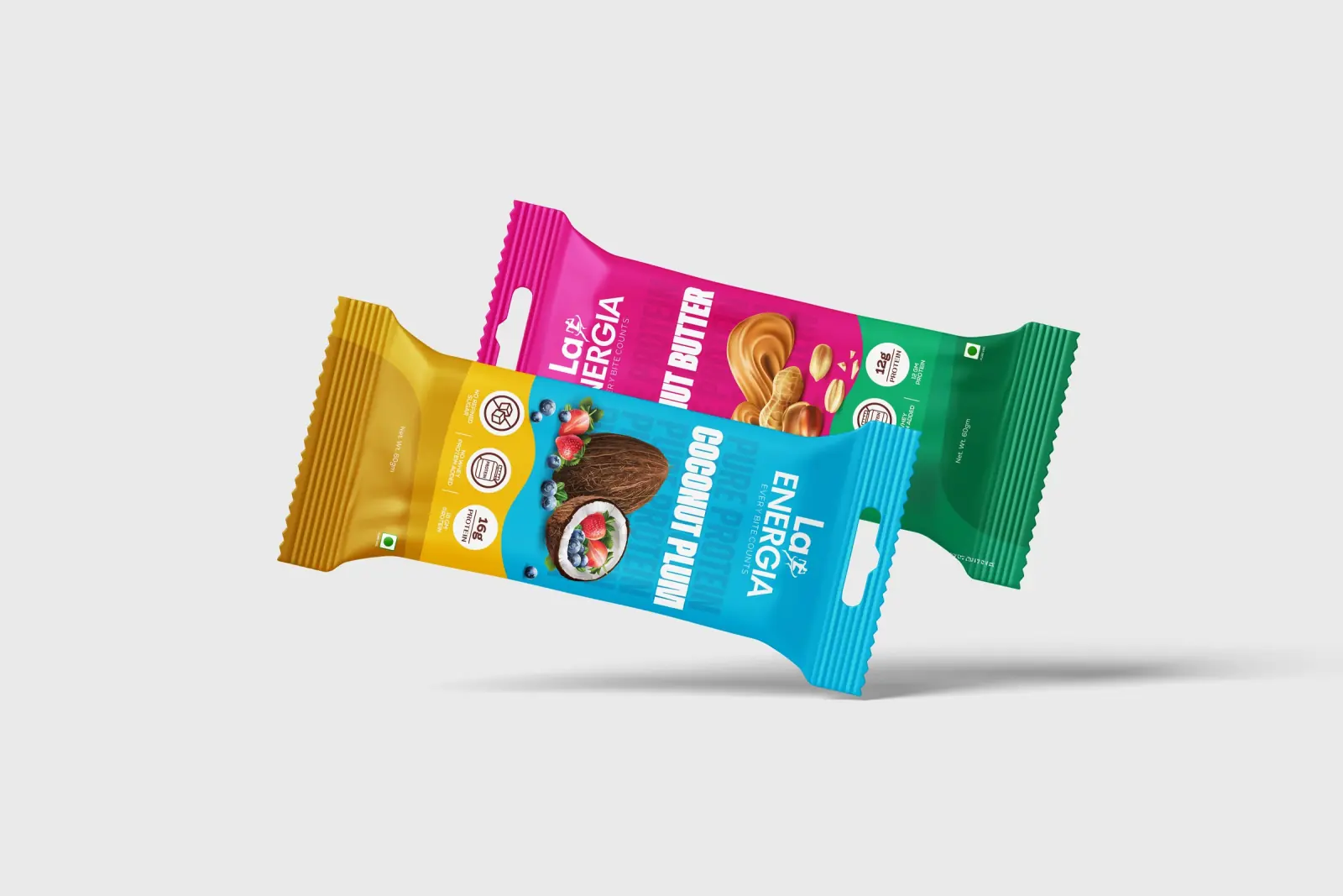 La Energia — Packaging Design, Mockups by Aditya Jain